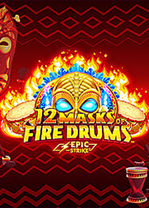 12 Masks of Fire Drums